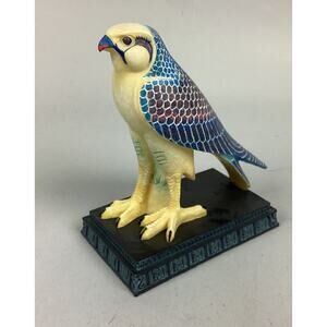 Veronese Design Falcon On Pedestal Figurine - 6.5”H